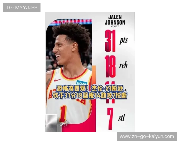 老鹰客场击败马刺，杰伦约翰逊爆发砍下22+9+6